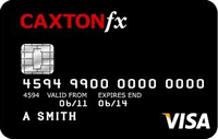Caxton Euro currency card