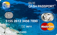 Thomas Cook Euro currency card