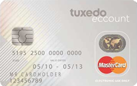 Tuxedo Euro currency card