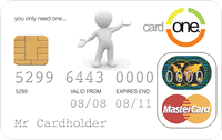 Card One Banking Prepaid currency card
